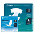 Adult Diapers Large 12 Count & Booster Pads 26 Count T96851