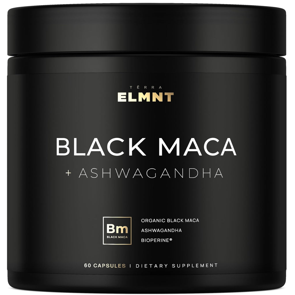 Organic Black Maca Root with Ashwagandha X4802