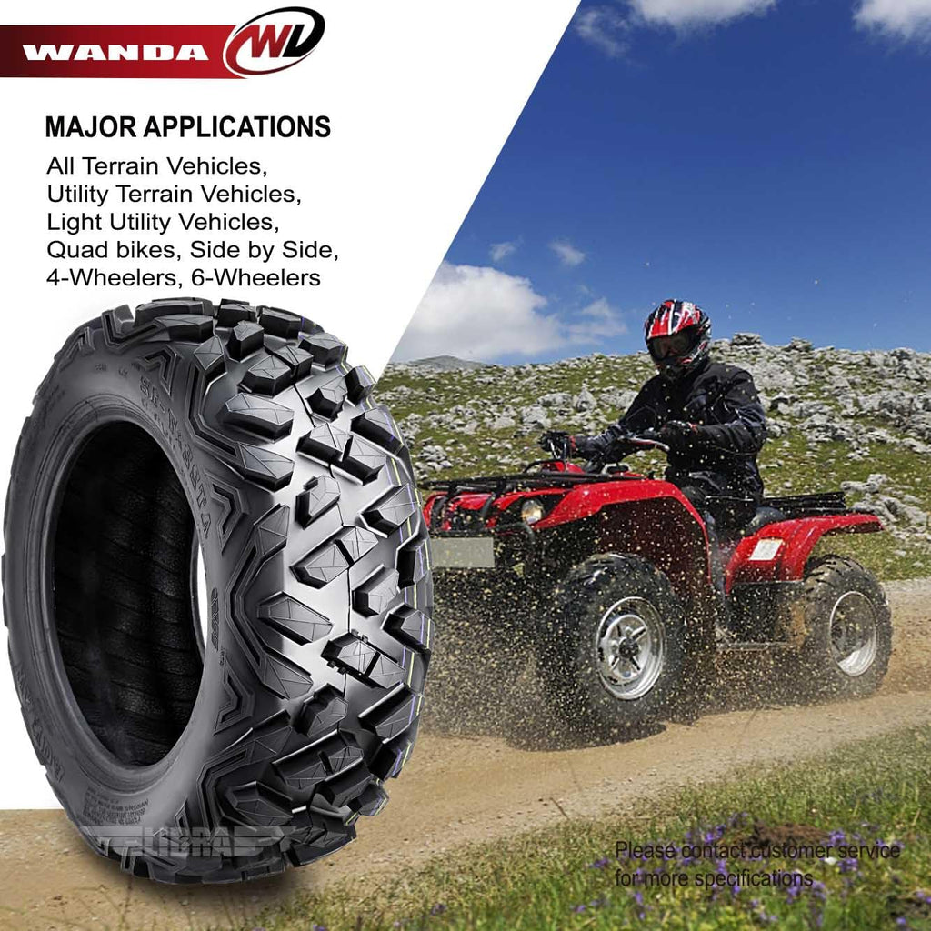 2 ATV Tires 19x7-8 W2481