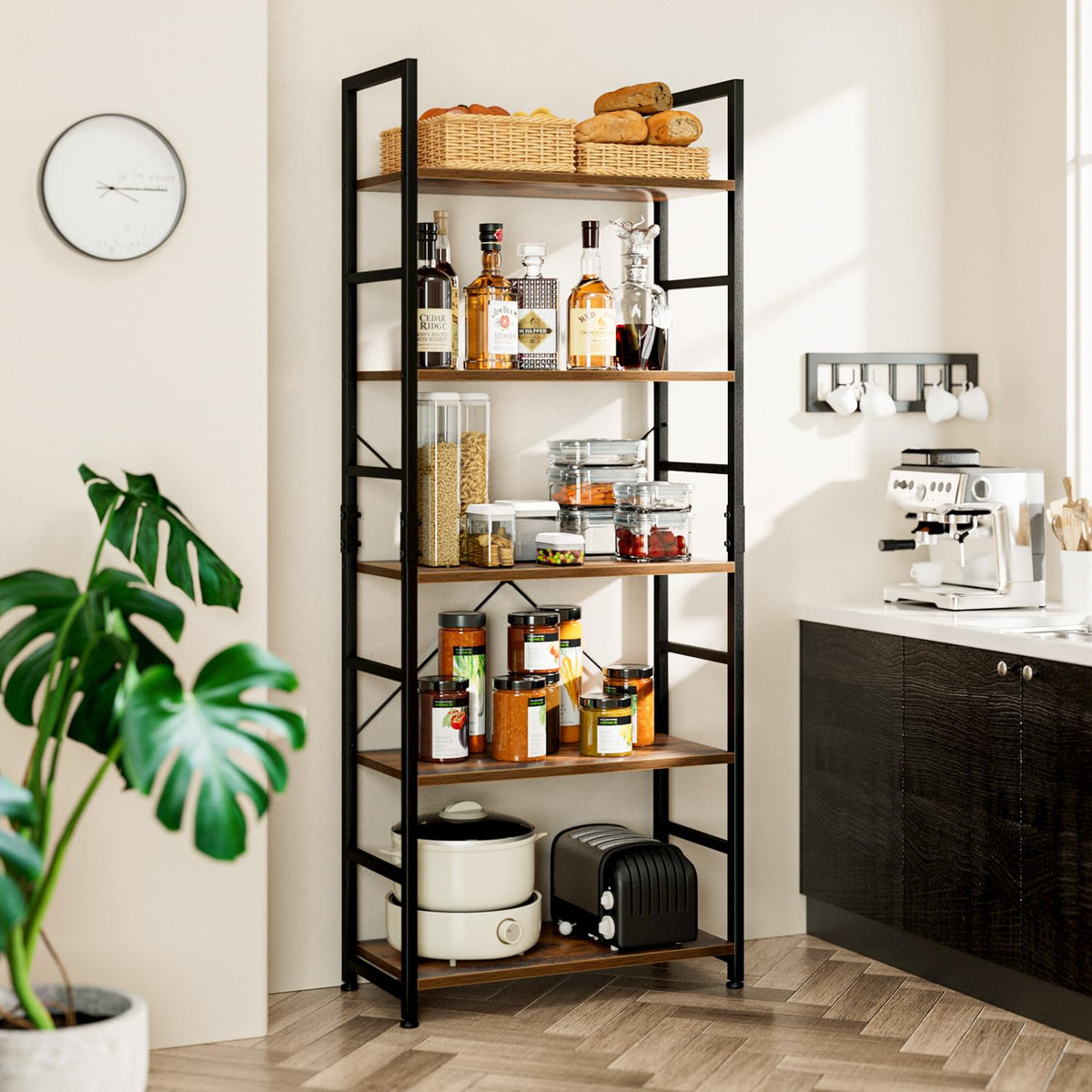 5 Tier Freestanding Bookshelf I7464