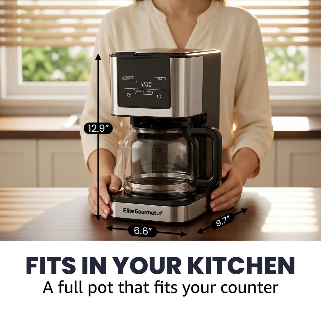 12-Cup Programmable Drip Coffee Maker T913