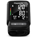 Wrist Blood Pressure Monitor, Backlit LCD, 5.3-8.5 in Cuff, Black L208