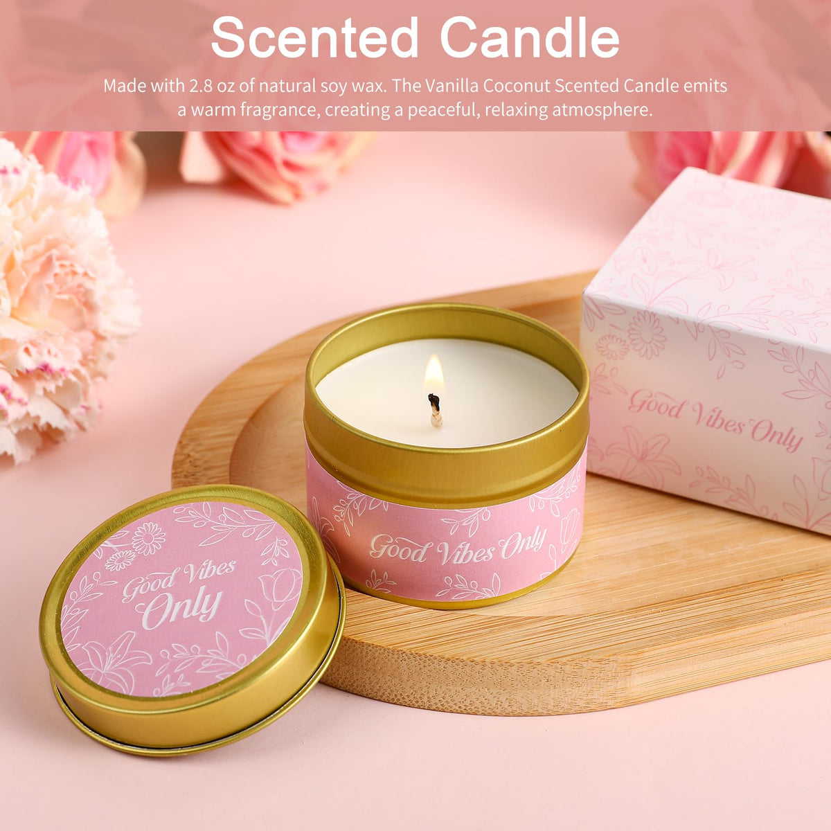 Get Well Soon Gifts Baskets for Women (Pink) U3441