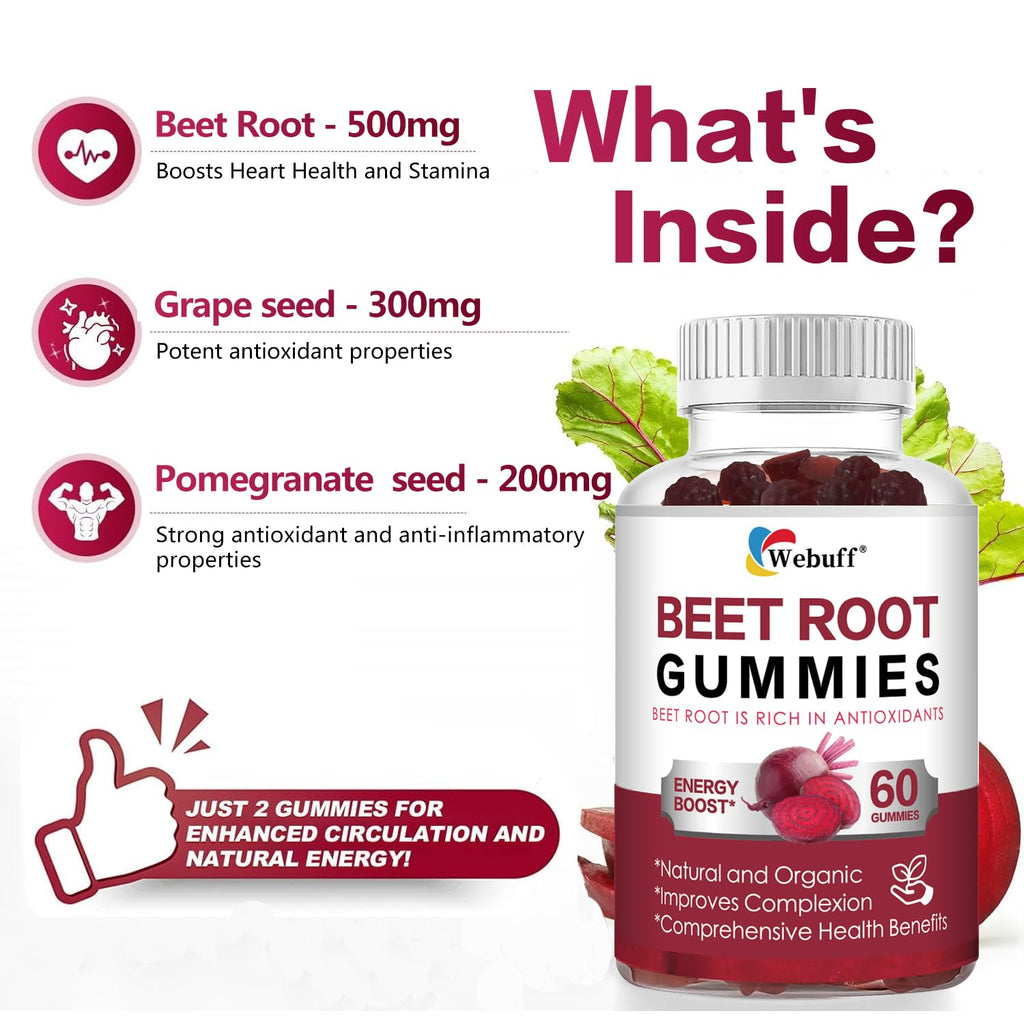 Sugar Free Beet Root Gummies O869306