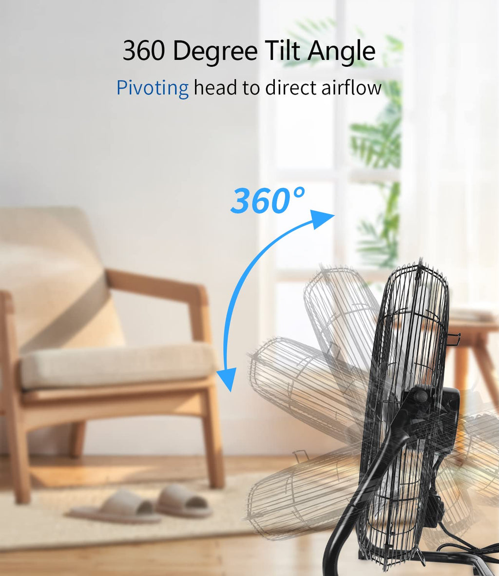 20 Inch Heavy Duty High Velocity Metal Floor Fan R4804