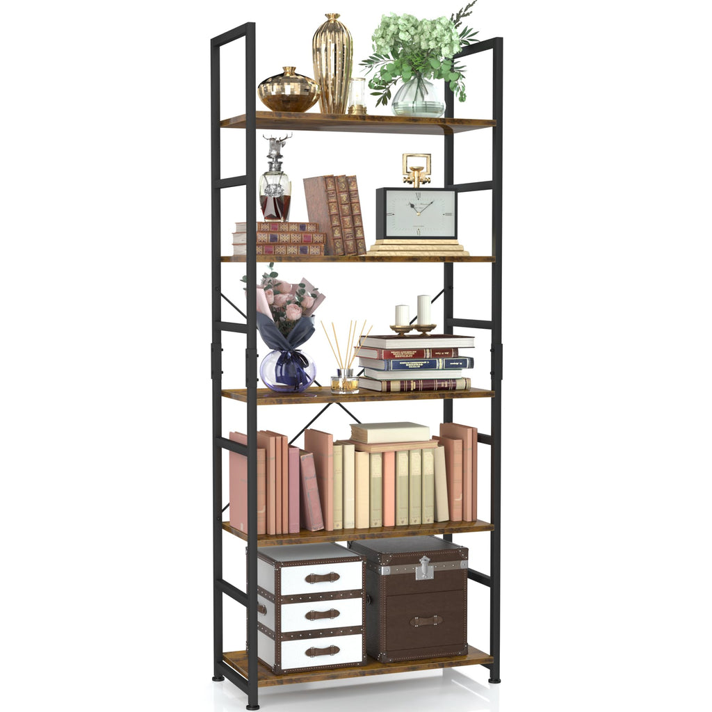 5 Tier Freestanding Bookshelf I7464