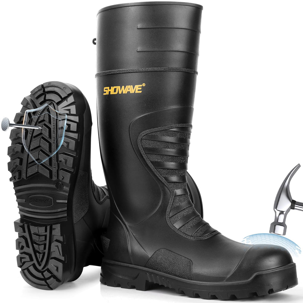 Rubber Steel Toe Waterproof Boot T698171