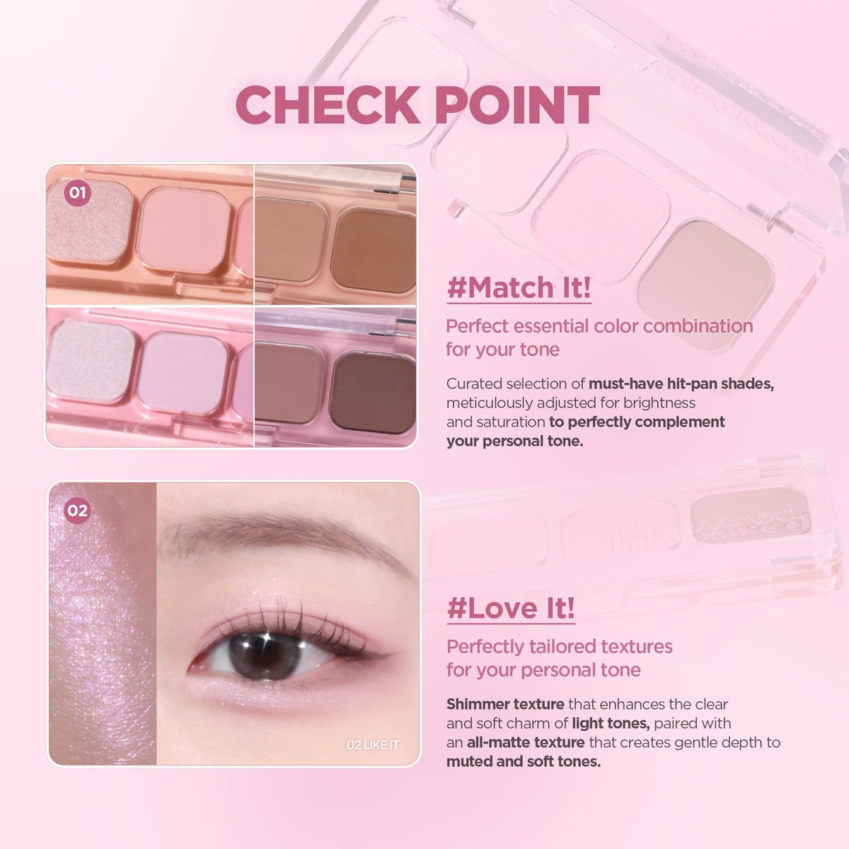 4-Shade Korean Eyeshadow Palette G843244