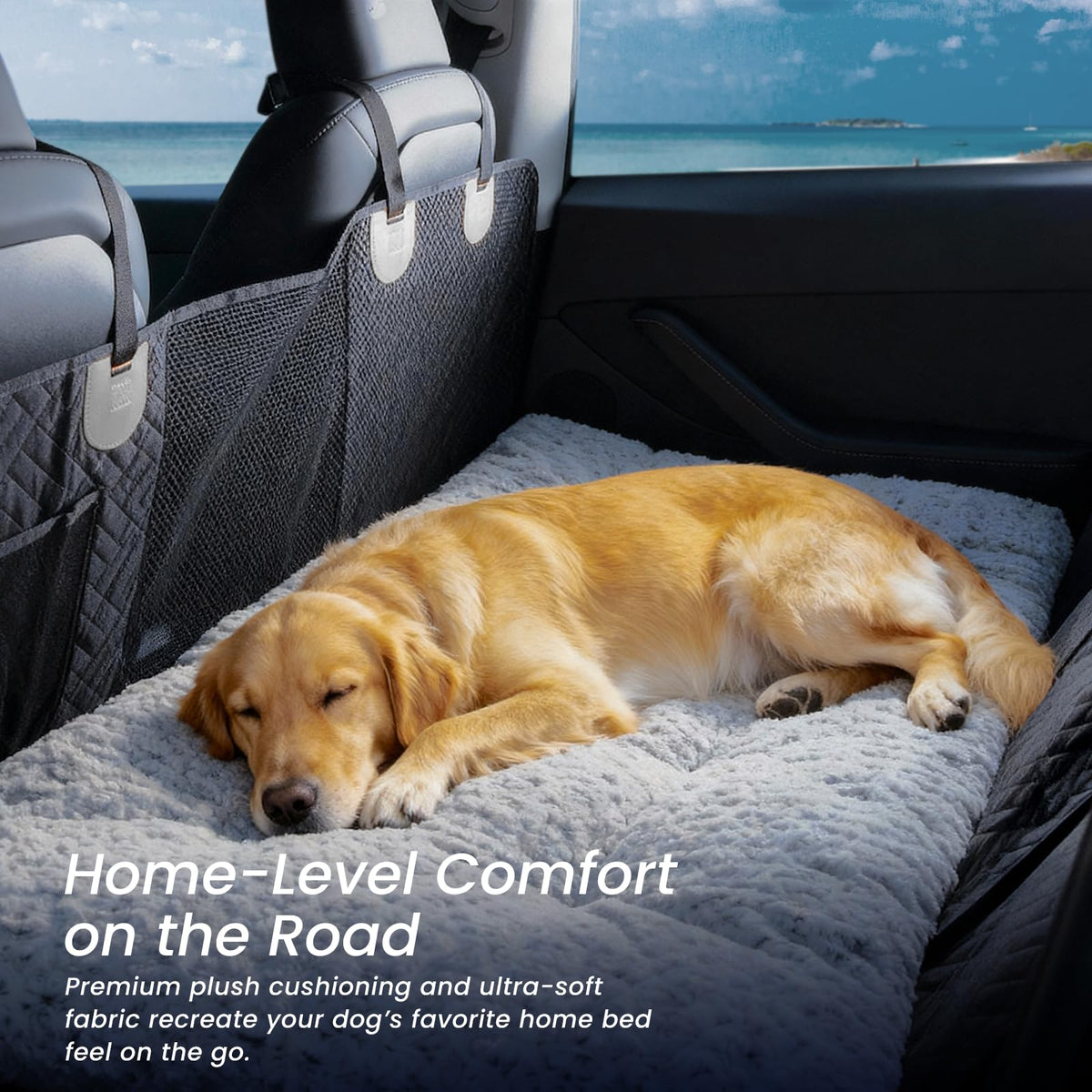 3.5" Thick Plush Non-Slip Dog Bed Mat L8341