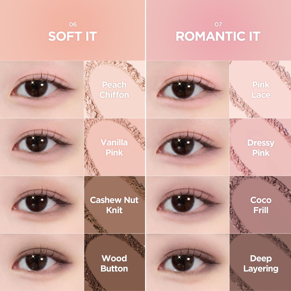 4-Shade Korean Eyeshadow Palette G843244