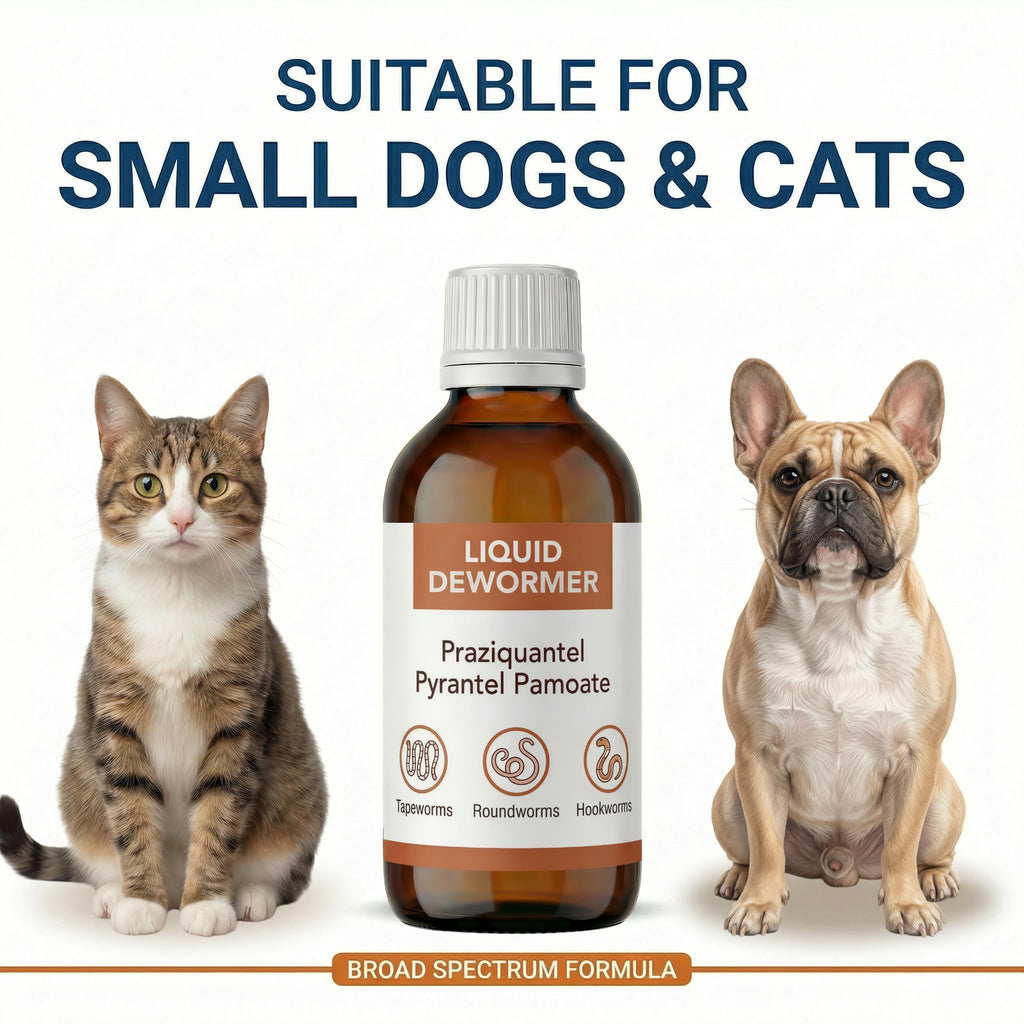 Praziquantel & Pyrantel Liquid Dewormer for Dog and Cat 3.4 fl oz K941