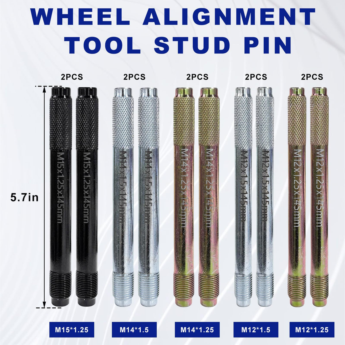 M12 M14 M15 Wheel Alignment Pin Kit X860763