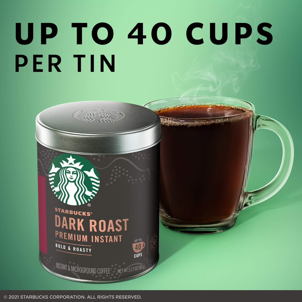 Dark Roast Instant Coffee 3.17 oz L121136