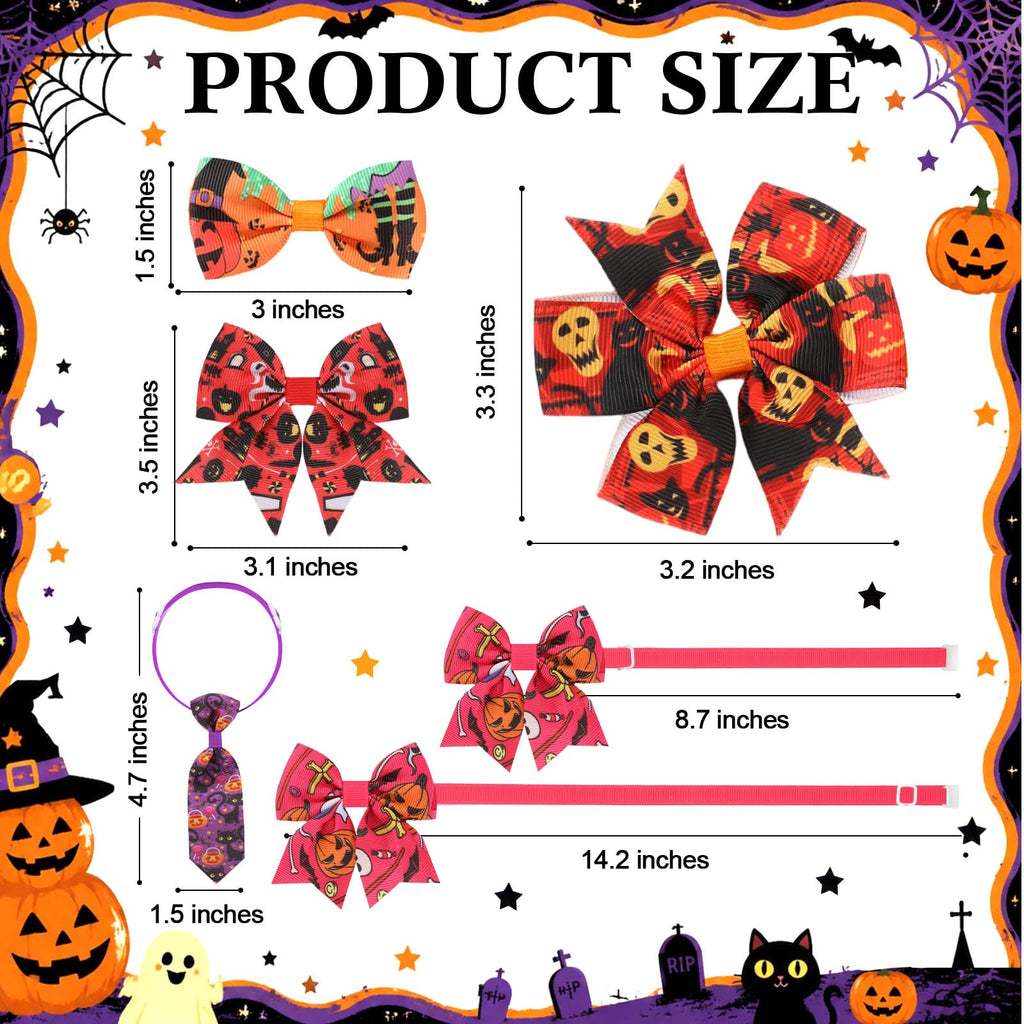 Fall Dog Bow Ties Collars 360 Pcs Y29508