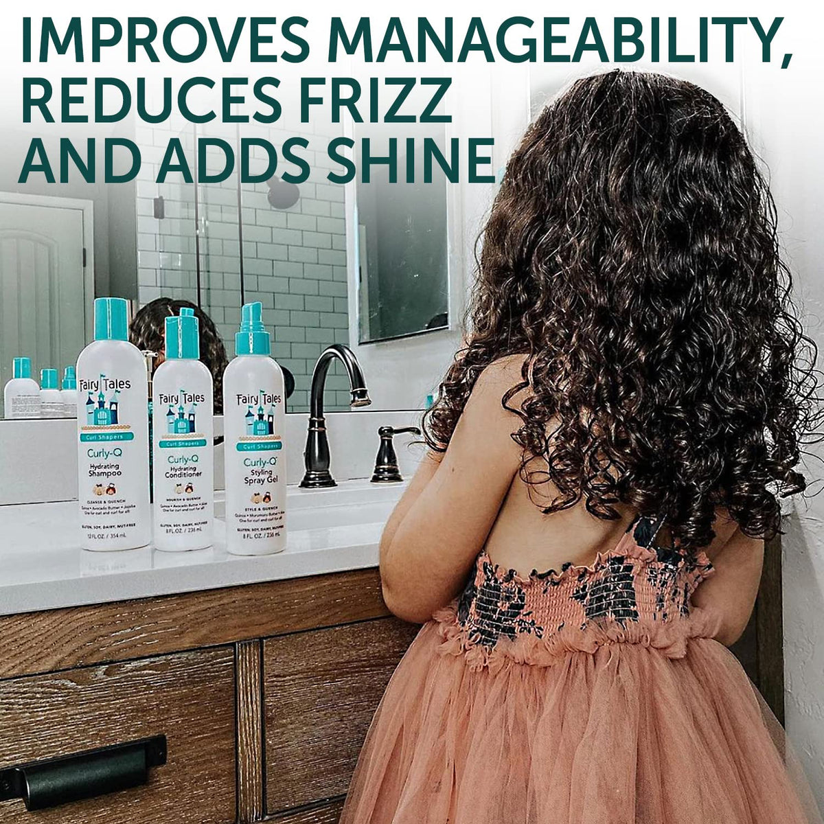 Kids Styling Spray Gel, 8oz E345