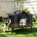 Insulated Outdoor Heated Cat Shelter T93122