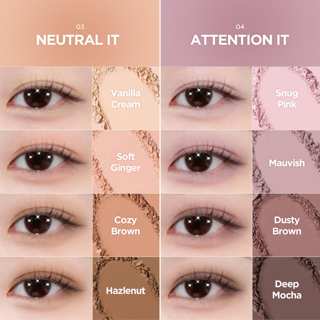 4-Shade Korean Eyeshadow Palette G843244