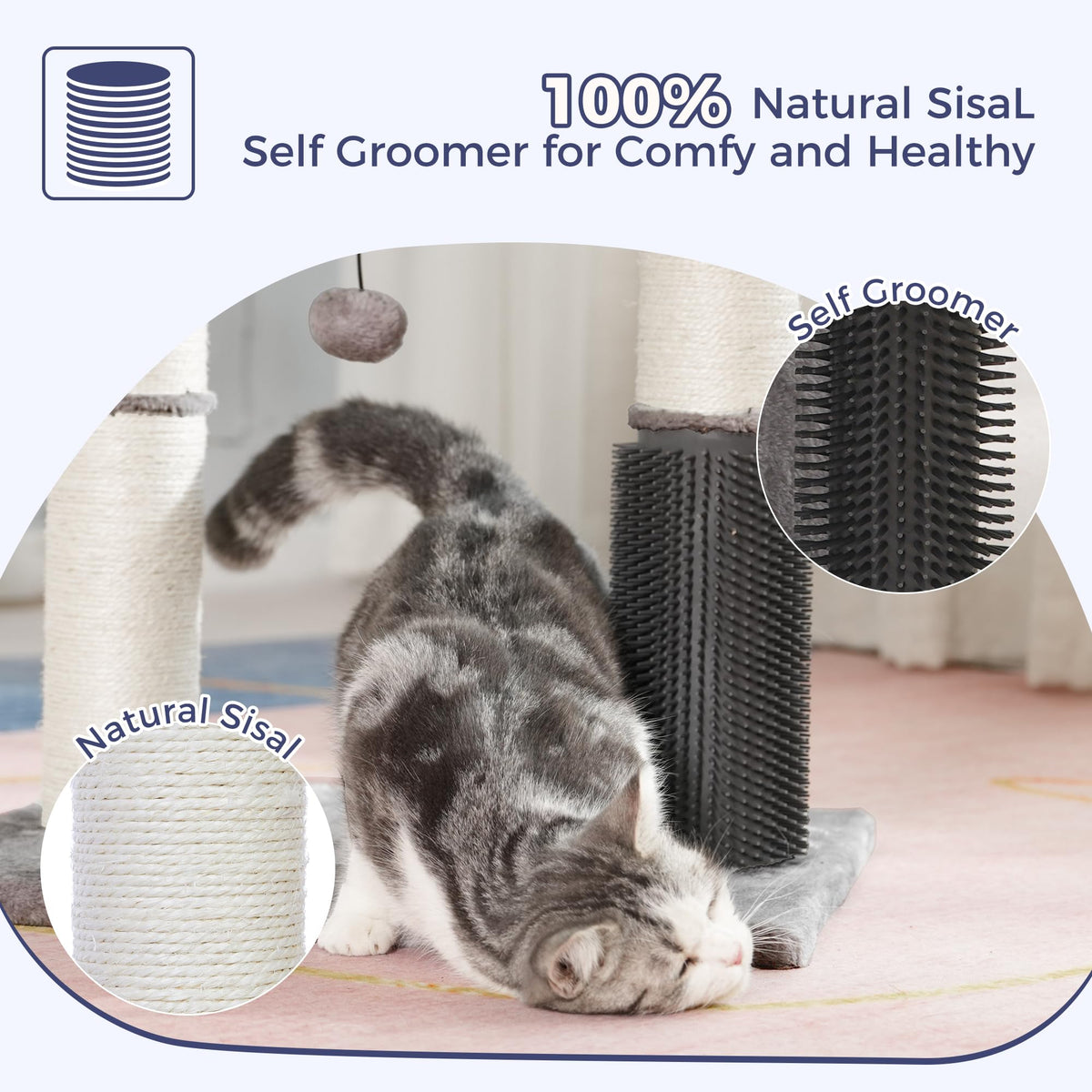 Cat Tree Tower with Bed V35094