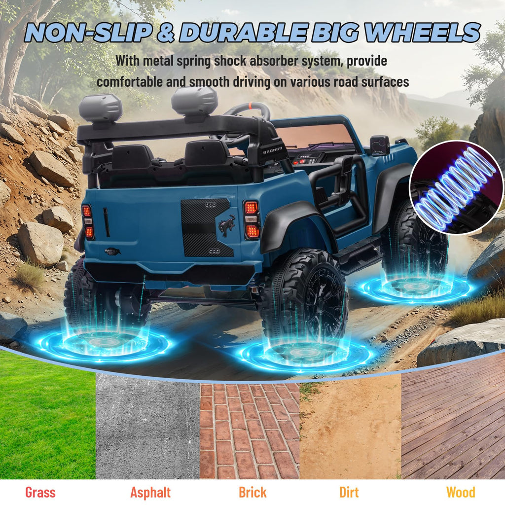 2 Seater 24V Electric Ride On Truck with Remote Control L314