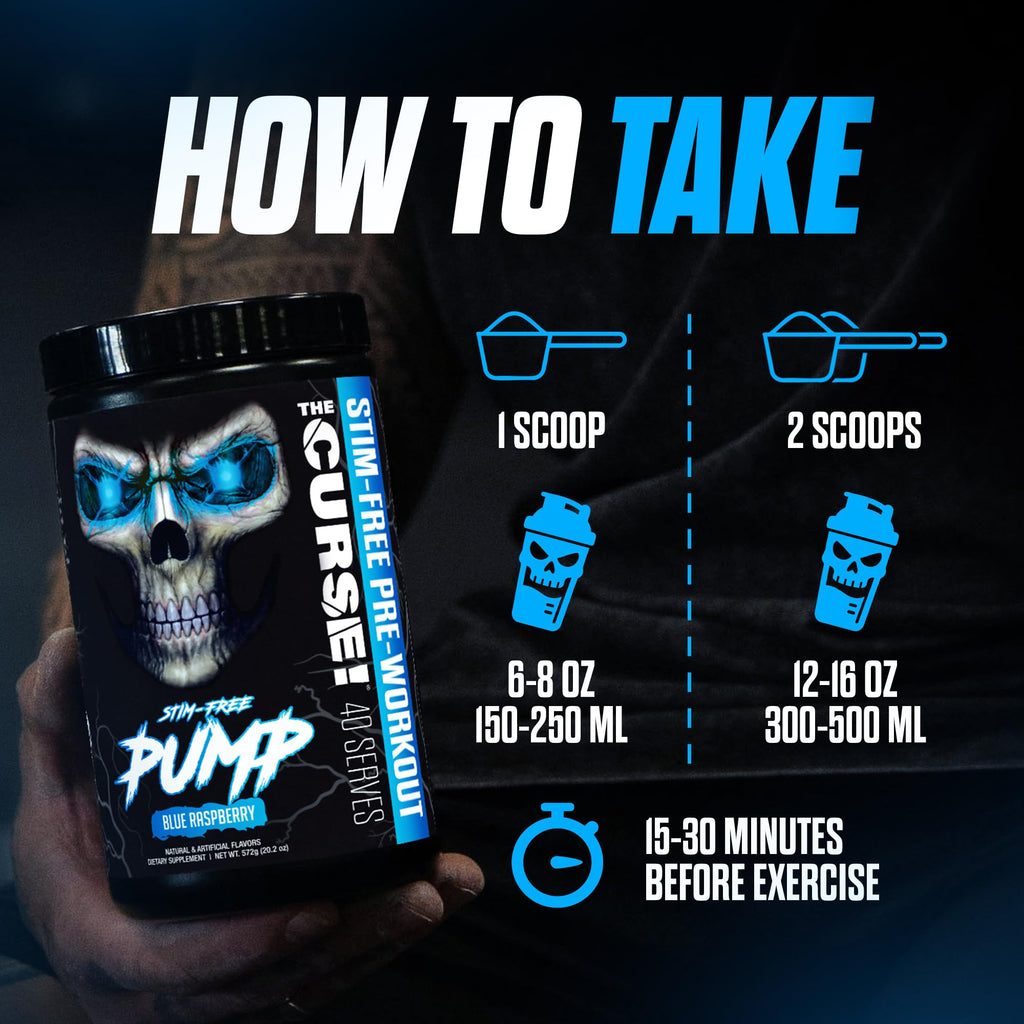 Stim-Free Pre Workout Powder Sour Candy 40 Servings G12756