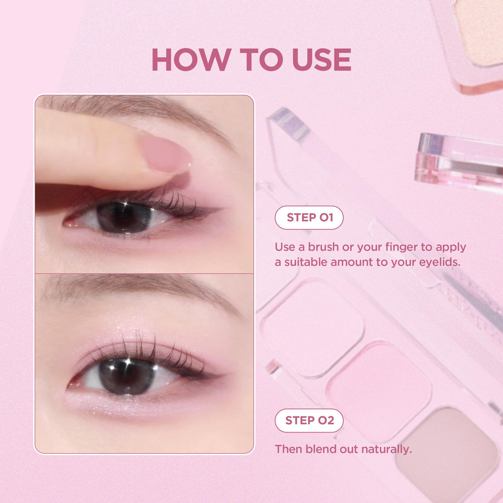 4-Shade Korean Eyeshadow Palette G843244