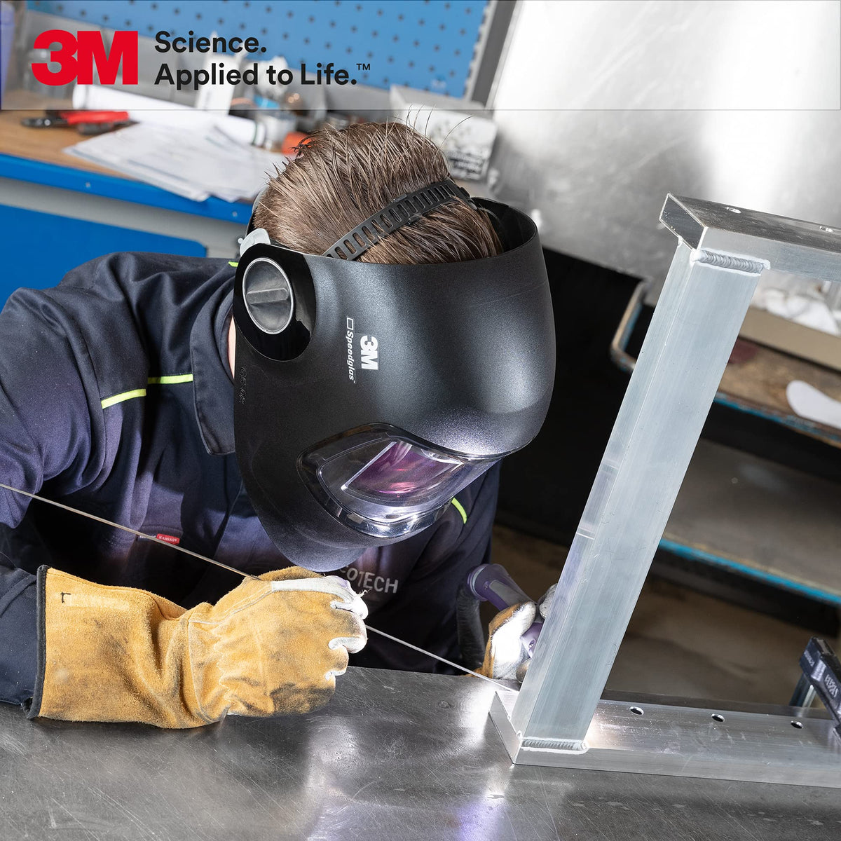 Welding Helmet Curved Wide View ADF G734706