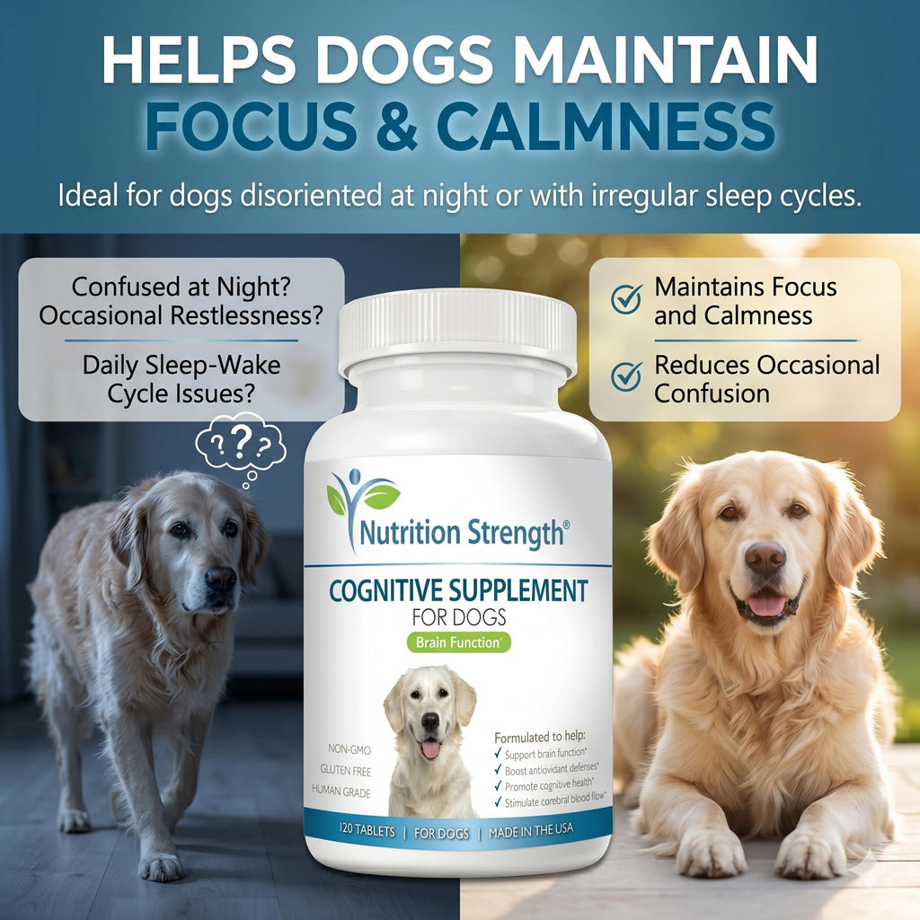 120 Chewable Tablets Cognitive Support Dog Supplement G4048