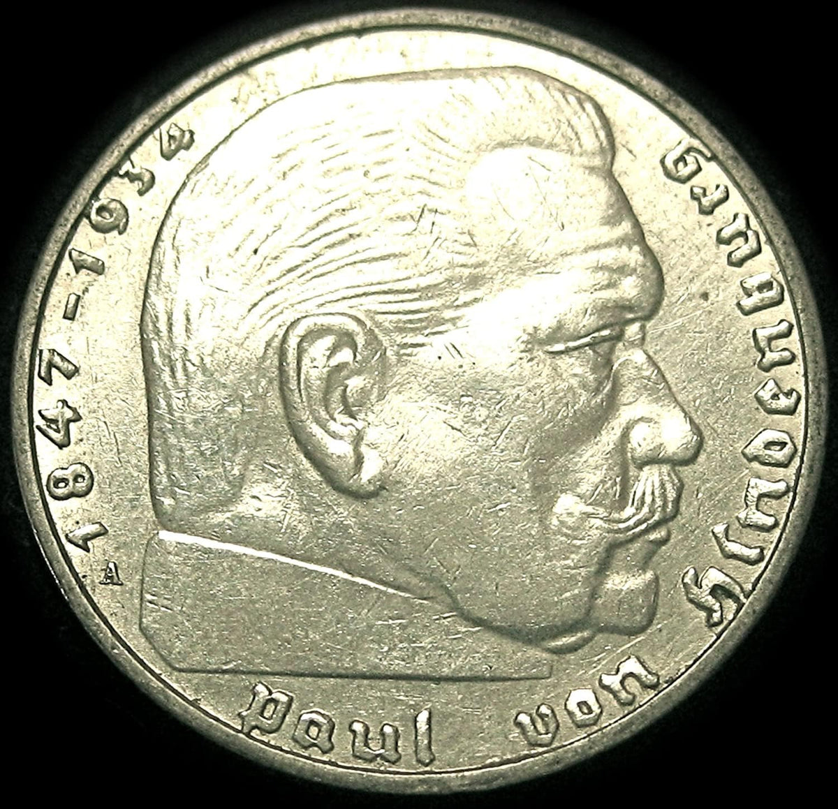 Silver 2 Reichsmark A347