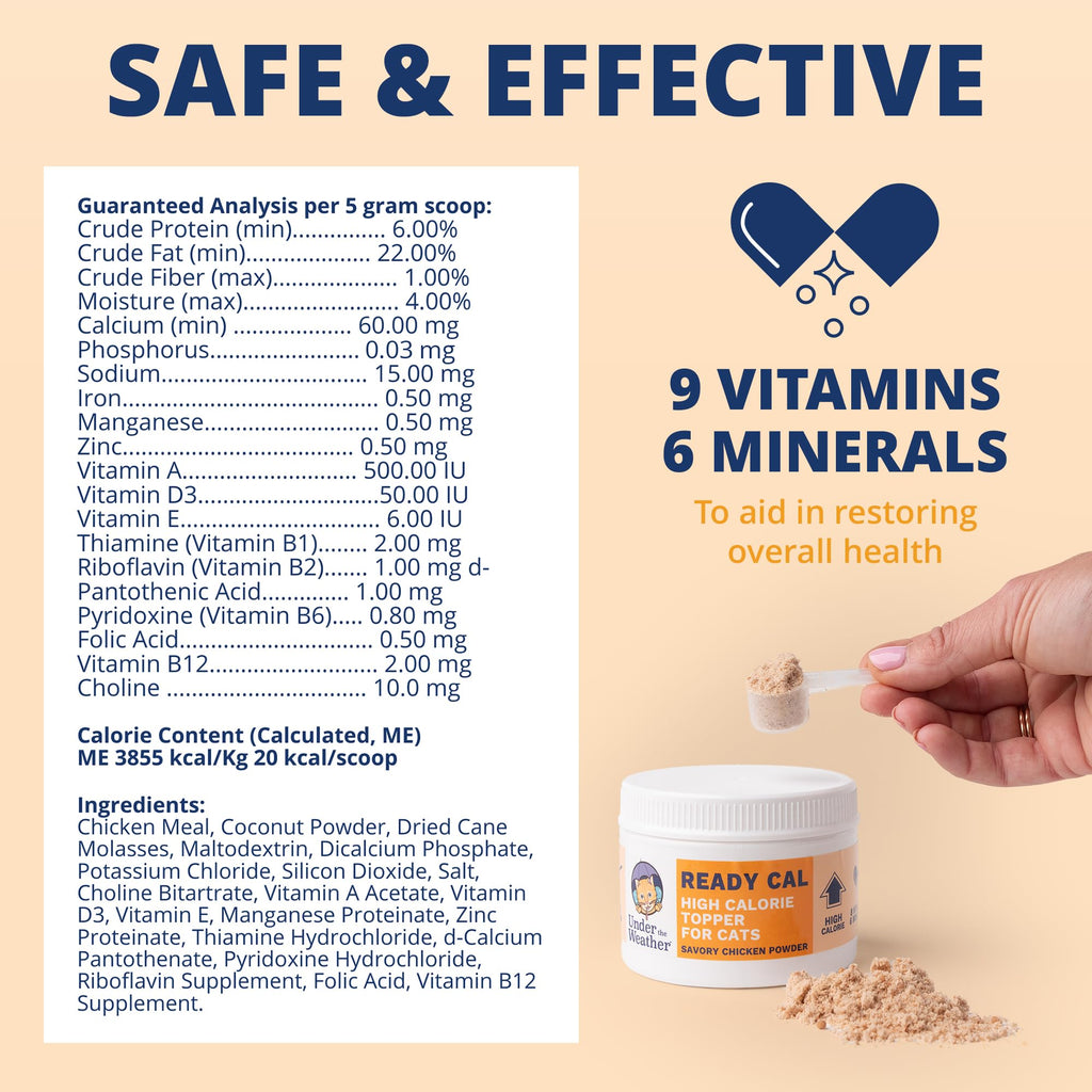 Chicken Flavor High-Calorie Cat Supplement Powder Q431