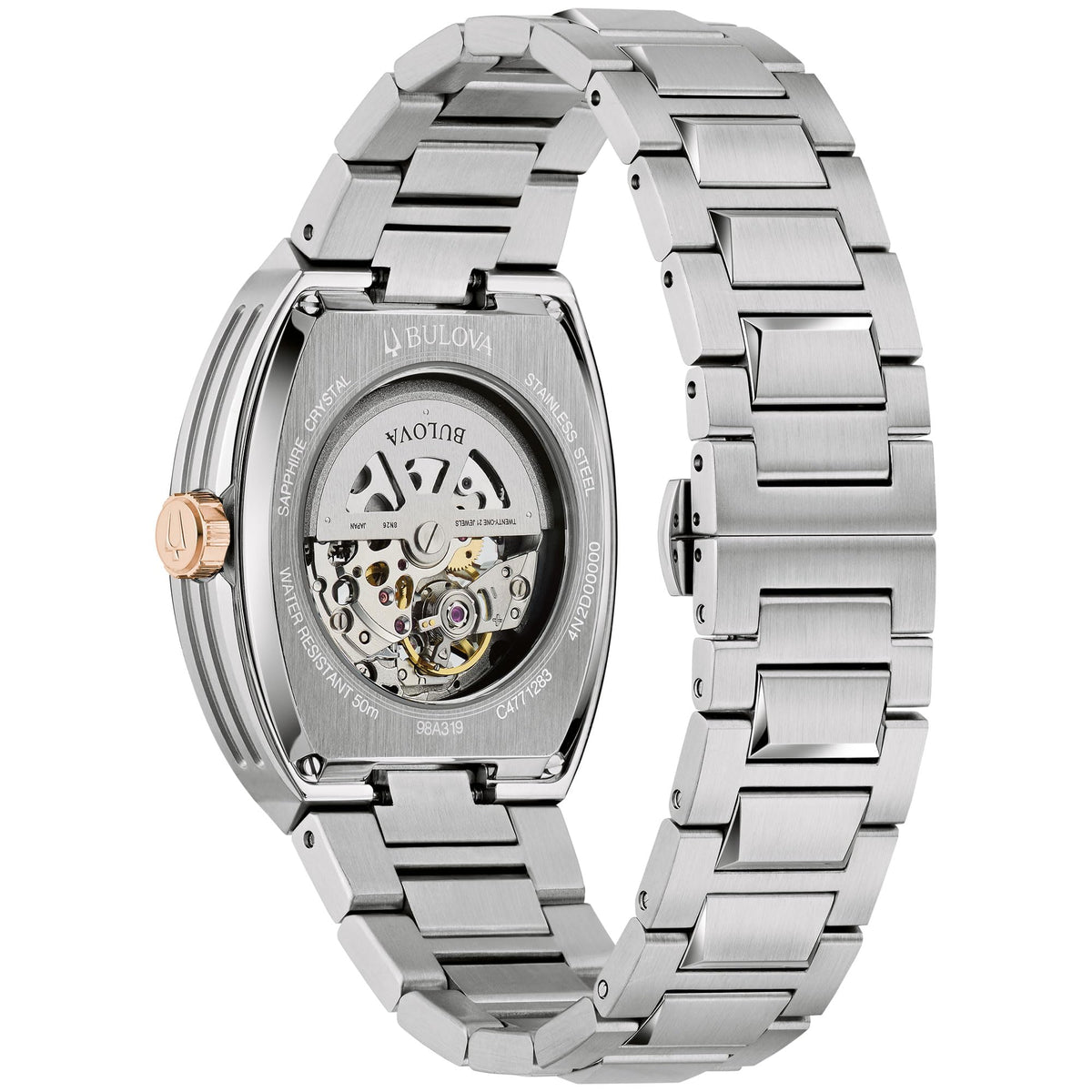 Automatic Blue Dial Stainless Steel Watch 40mm R4469