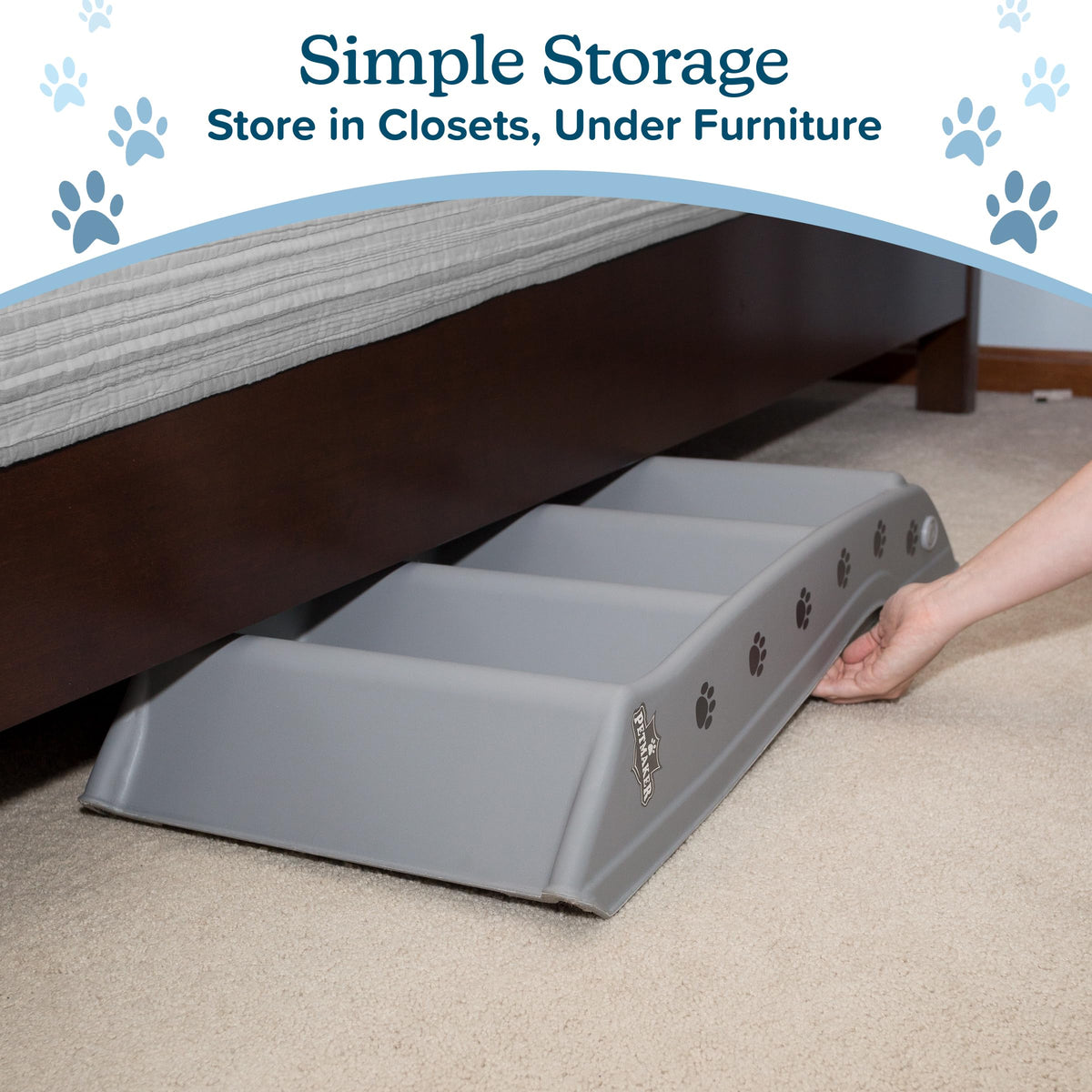 Lightweight Durable Plastic Dog Stairs V946