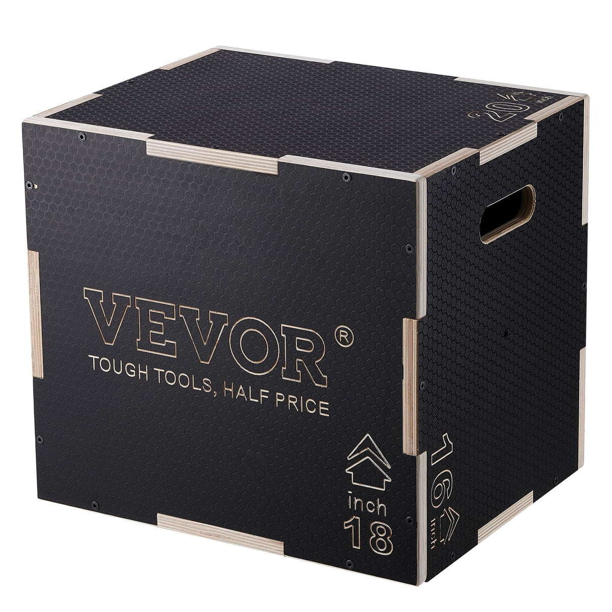 3 in 1 Wood Plyometric Jump Box U6652