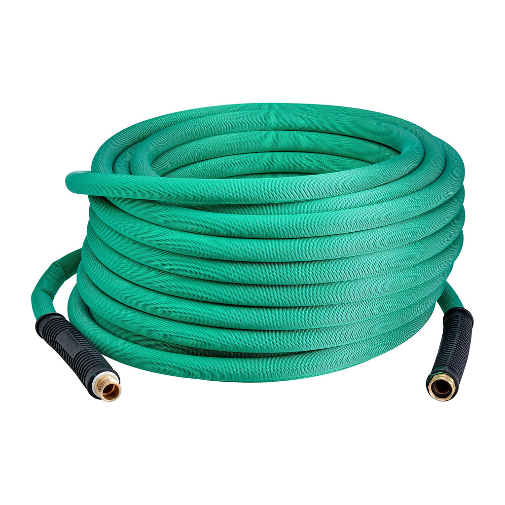 Heavy-Duty 3/4 Inch x 100 ft Green Garden Hose X11324