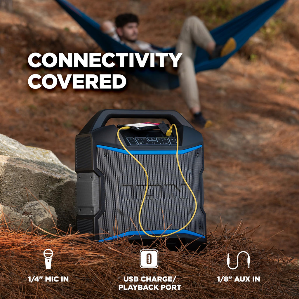 120W Bluetooth Outdoor Speaker with Wheels Q12562