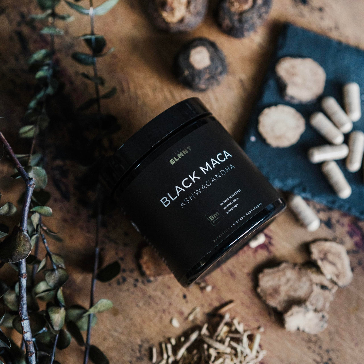 Organic Black Maca Root with Ashwagandha X4802